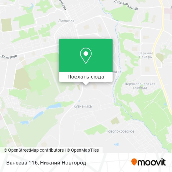 Карта Ванеева 116