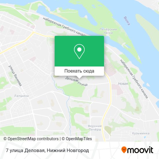 Карта 7 улица Деловая