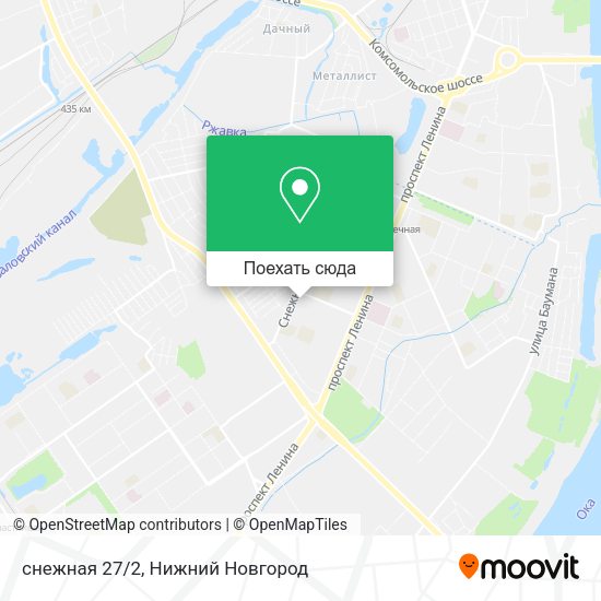 Карта снежная 27/2