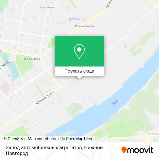 Карта Завод автомобильных агрегатов