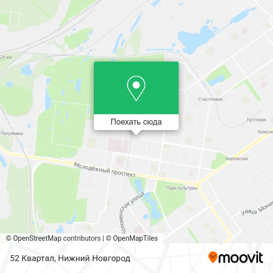 Карта 52 Квартал