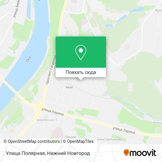 Карта Улица Полярная