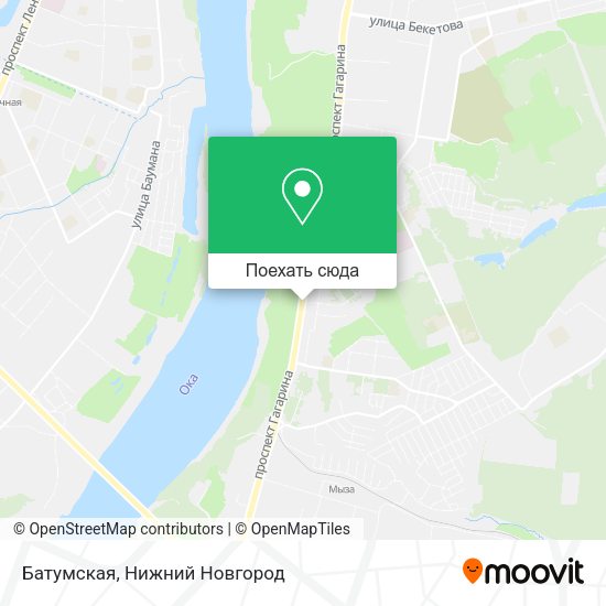Карта Батумская
