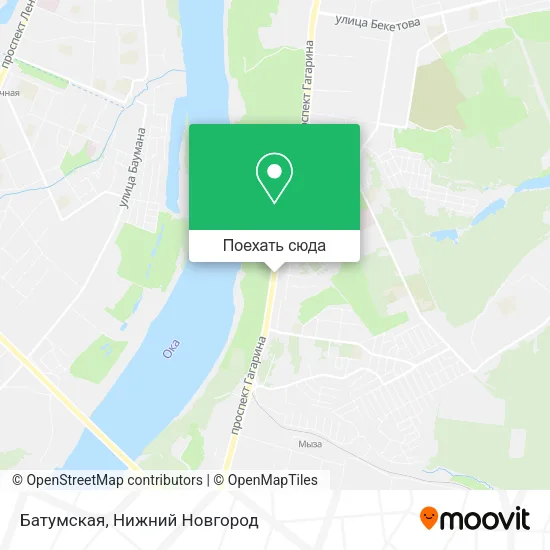 Карта Батумская