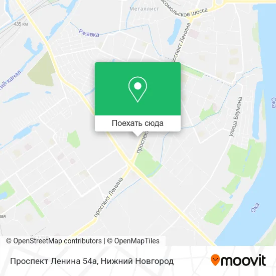 Карта Проспект Ленина 54а