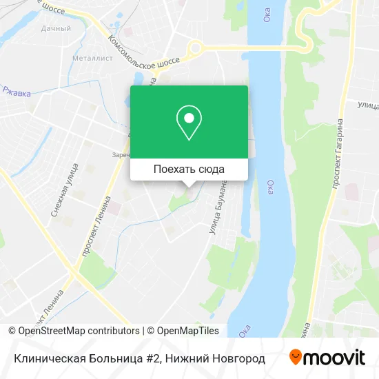 Карта Клиническая Больница #2