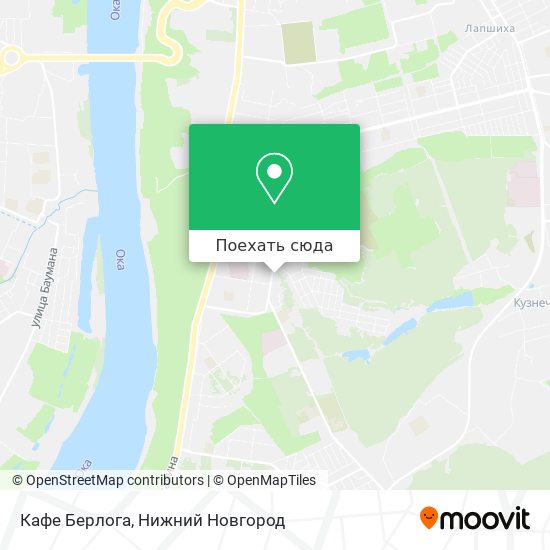 Карта Кафе Берлога