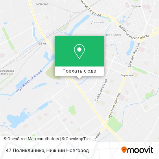 Карта 47 Поликлиника