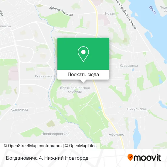 Карта Богдановича 4