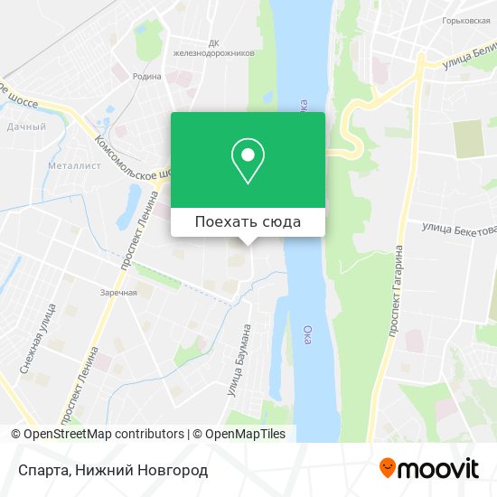 Карта Спарта