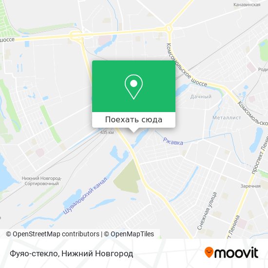 Карта Фуяо-стекло
