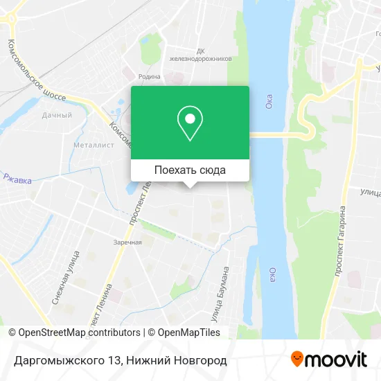 Карта Даргомыжского 13