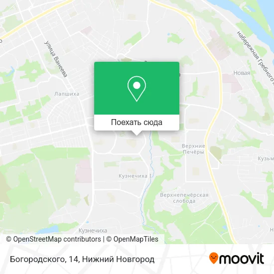Карта Богородского, 14
