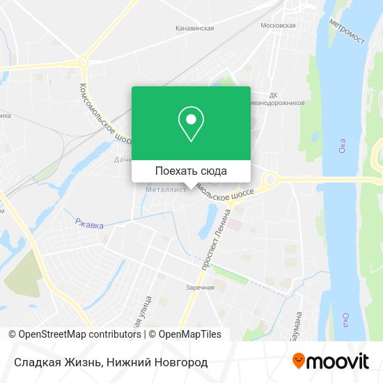 Карта Сладкая Жизнь