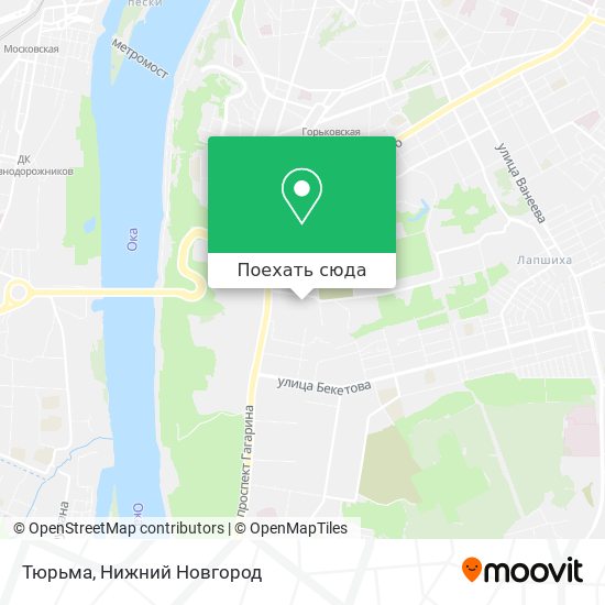 Карта Тюрьма