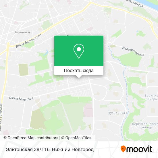 Карта Эльтонская 38/116