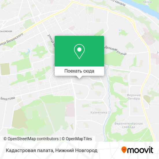 Карта Кадастровая палата