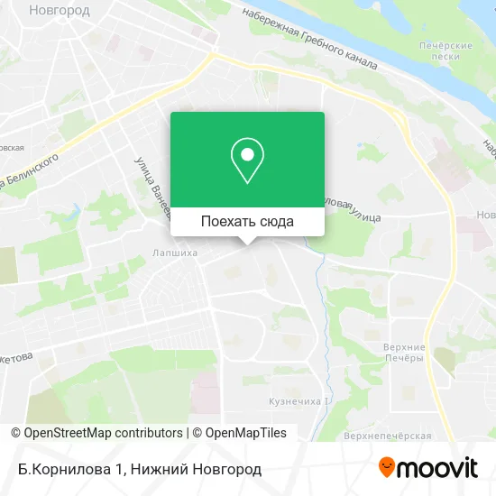 Карта Б.Корнилова 1