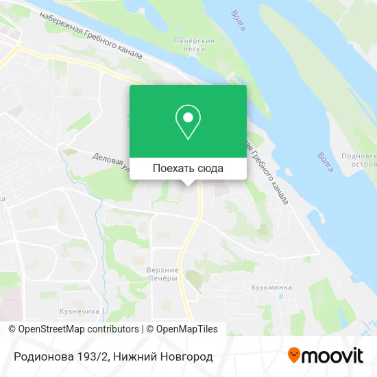 Карта Родионова 193/2