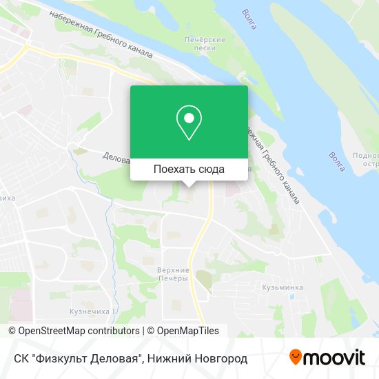 Карта СК "Физкульт Деловая"