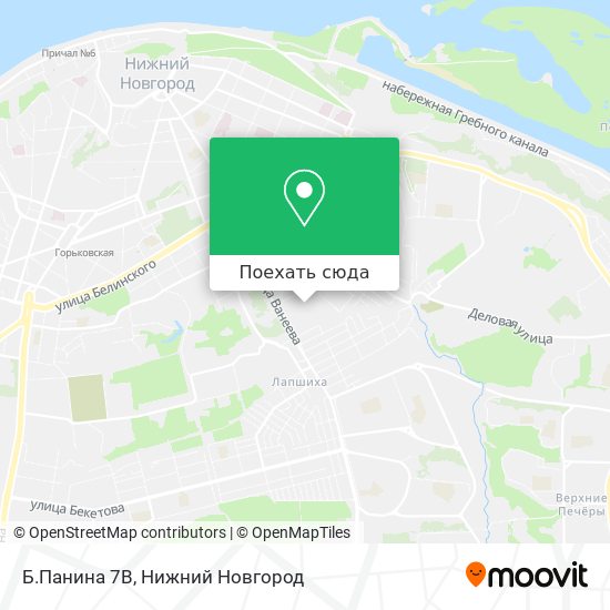 Карта Б.Панина 7В