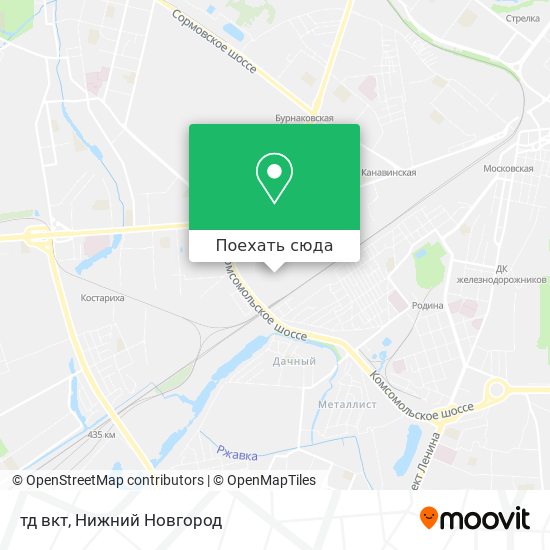 Карта тд вкт