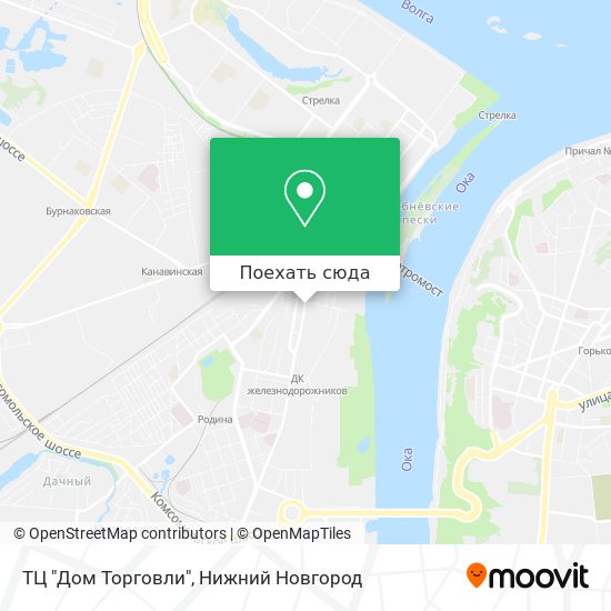 Карта ТЦ "Дом Торговли"