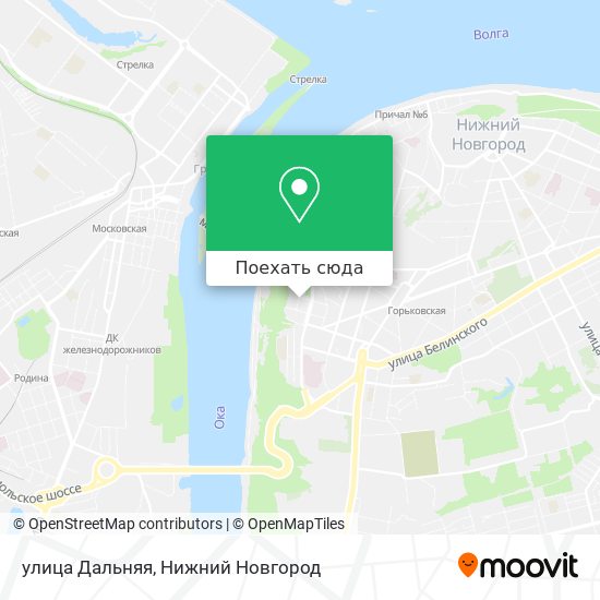 Карта улица Дальняя
