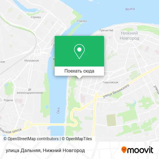 Карта улица Дальняя