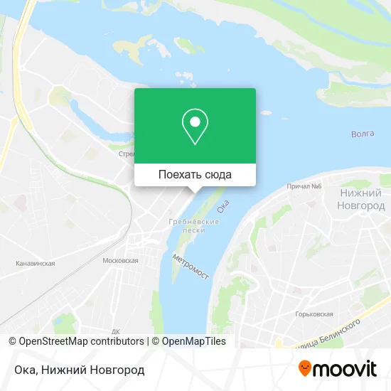 Карта Ока