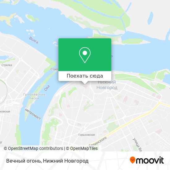 Карта Вечный огонь