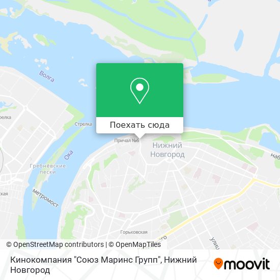 Карта Кинокомпания "Союз Маринс Групп"