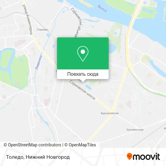 Карта Толедо