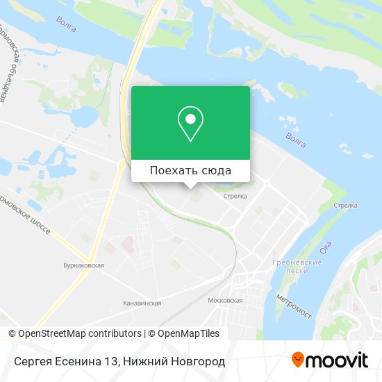 Карта Сергея Есенина 13