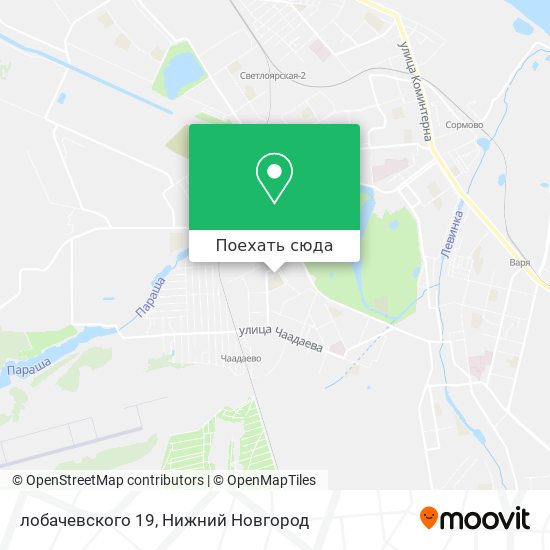 Карта лобачевского 19