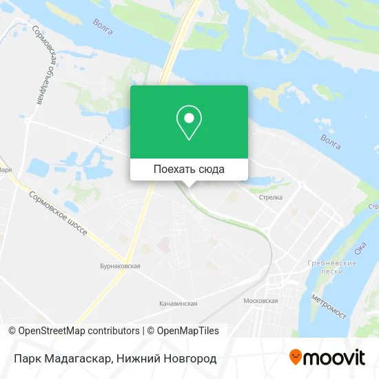 Карта Парк Мадагаскар