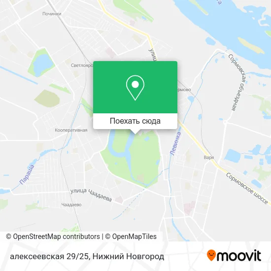 Карта алексеевская 29/25