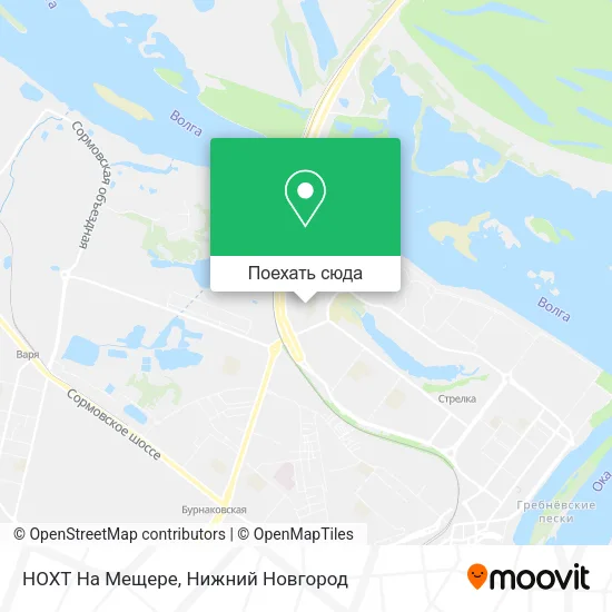 Карта НОХТ На Мещере