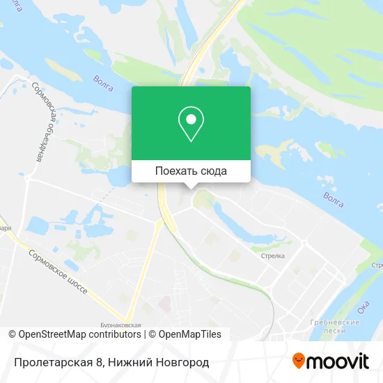 Карта Пролетарская 8
