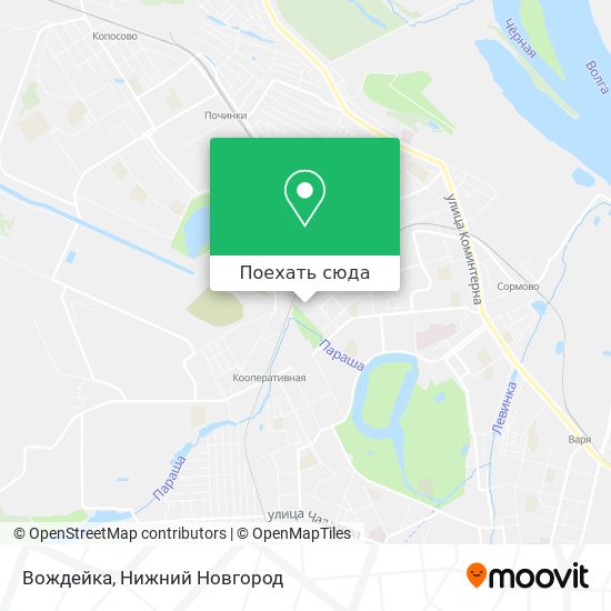 Карта Вождейка