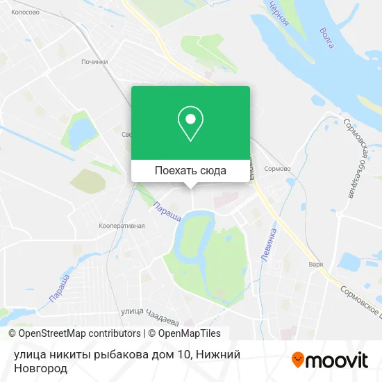 Карта улица никиты рыбакова дом 10