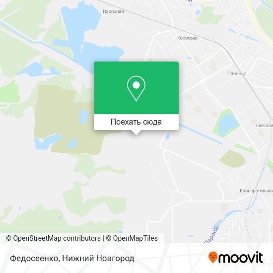 Карта Федосеенко