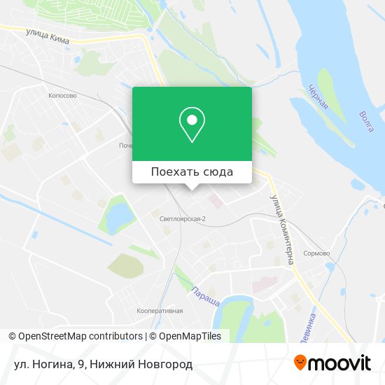Карта ул. Ногина, 9