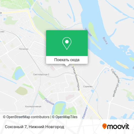 Карта Союзный 7