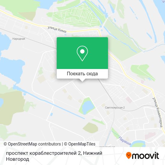 Карта проспект кораблестроителей 2