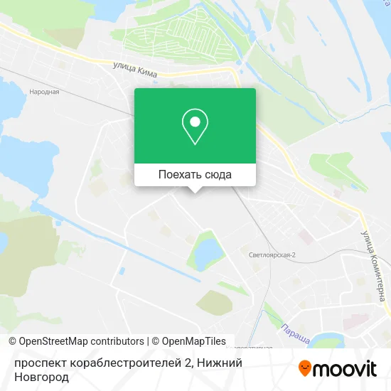 Карта проспект кораблестроителей 2