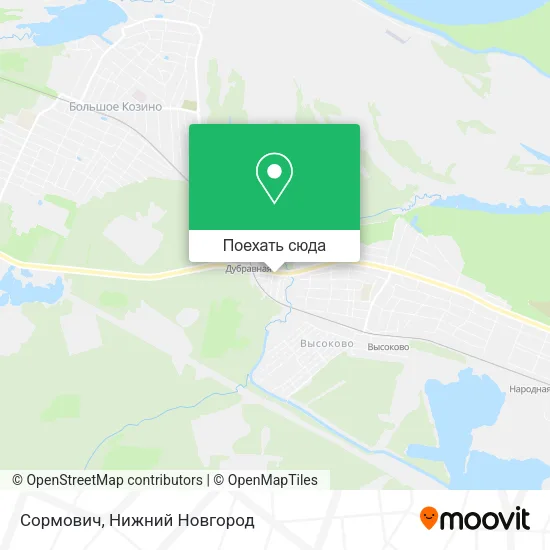 Карта Сормович