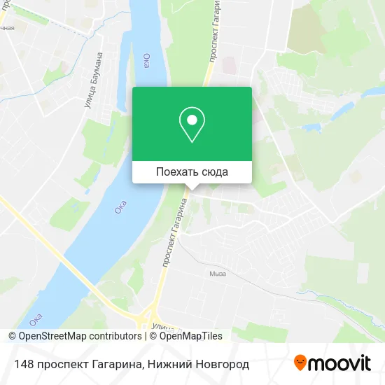 Карта 148 проспект Гагарина