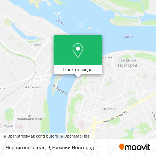 Карта Черниговская ул., 9