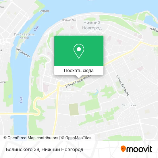 Карта Белинского 38